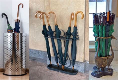 Portaombrelli fai da te con materiali di riciclo