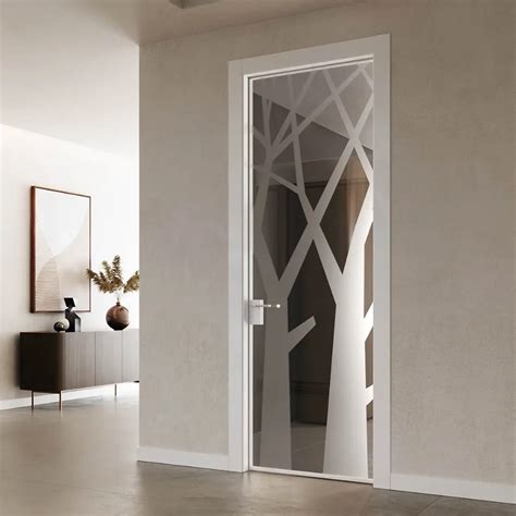 Porte in vetro con diverse finiture