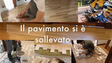 Preparazione del pavimento in legno