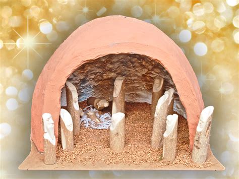 Presepe fai da te in legno