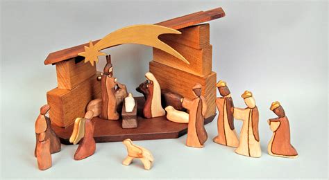 Presepe in legno