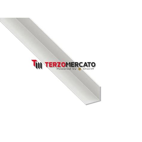 Profilo angolare in alluminio anodizzato