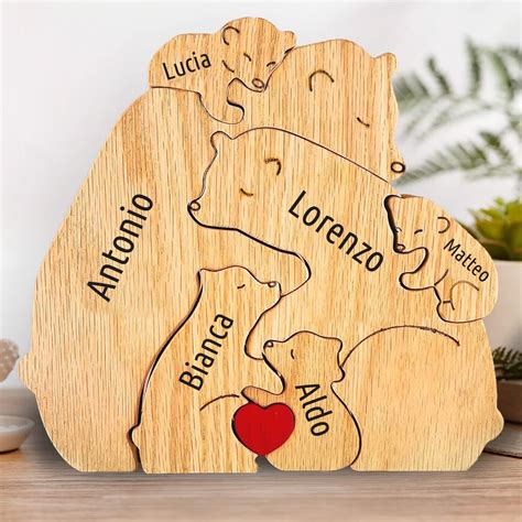 Puzzle di legno
