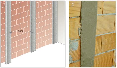 Realizzazione fasce con intonaco