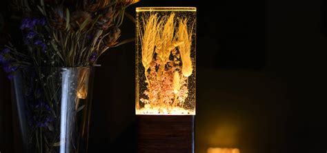 Resina epossidica con illuminazione a LED