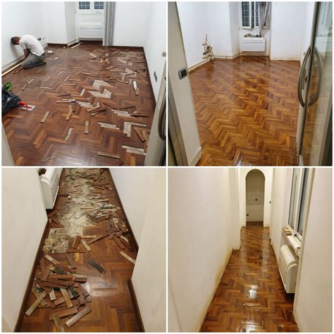Riparazione parquet