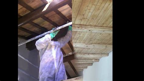 Sabbiatura travi legno