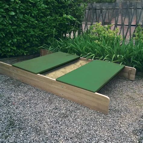 Sabbiera in legno lamellare