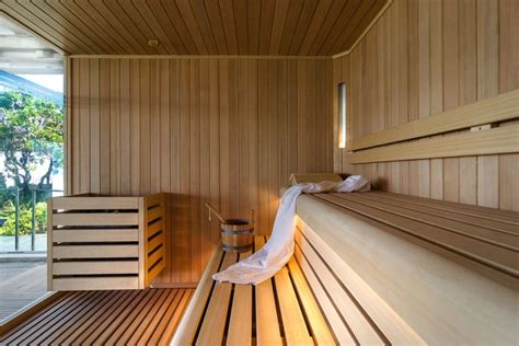 Sauna in legno