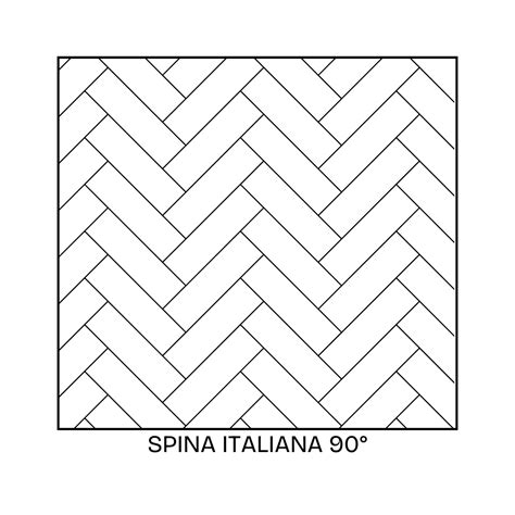 Schema Posa a Spina Italiana