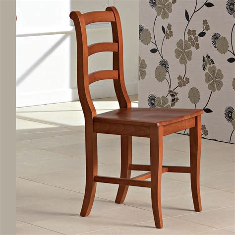 Sedia in legno massello