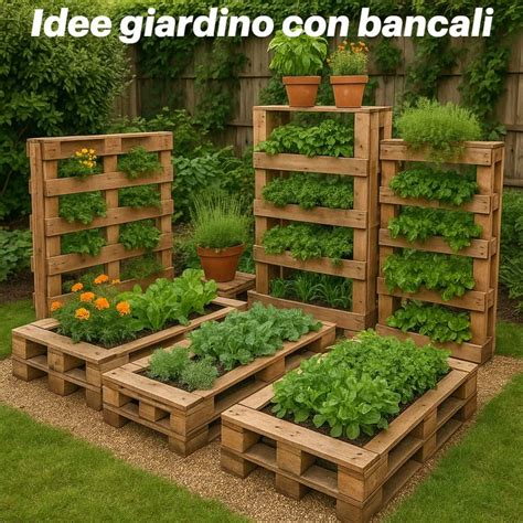 Stoccaggio con bancali in legno
