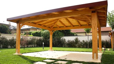 Struttura gazebo in legno