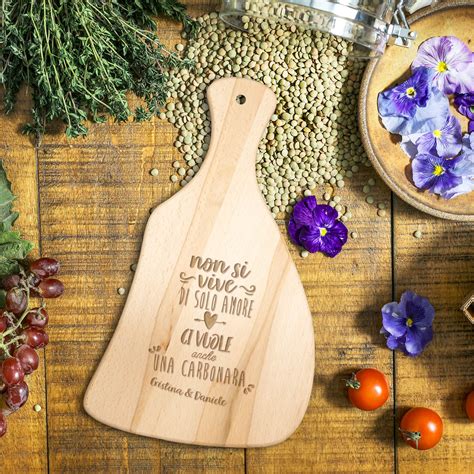 Tagliere in legno personalizzato