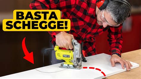 Taglio curvo del legno
