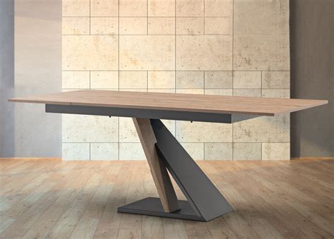 Tavolo in legno e acciaio vidaXL