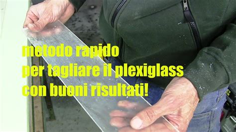 Tecniche di taglio del plexiglas