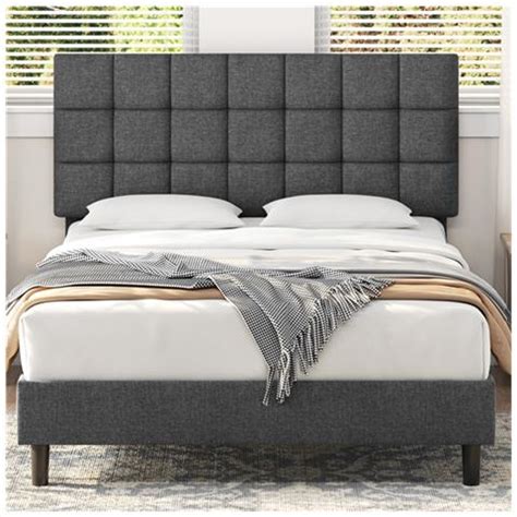 Testiera imbottita e struttura a doghe