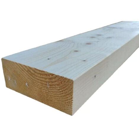 Trave in legno di abete massello piallato