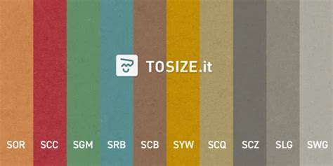 Varianti di colore dell'MDF colorato