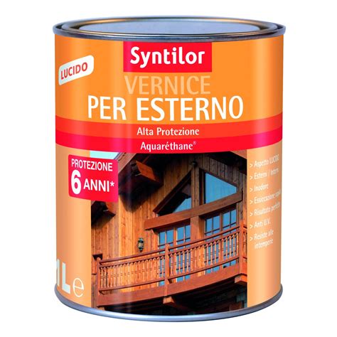 Vernici per legno esterno
