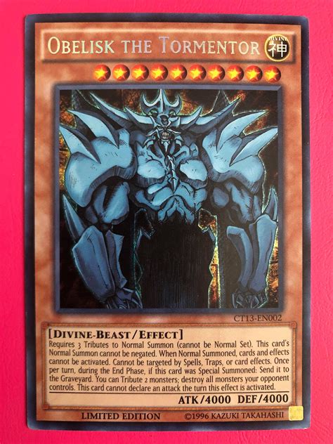Yu-Gi-Oh Obelisk
